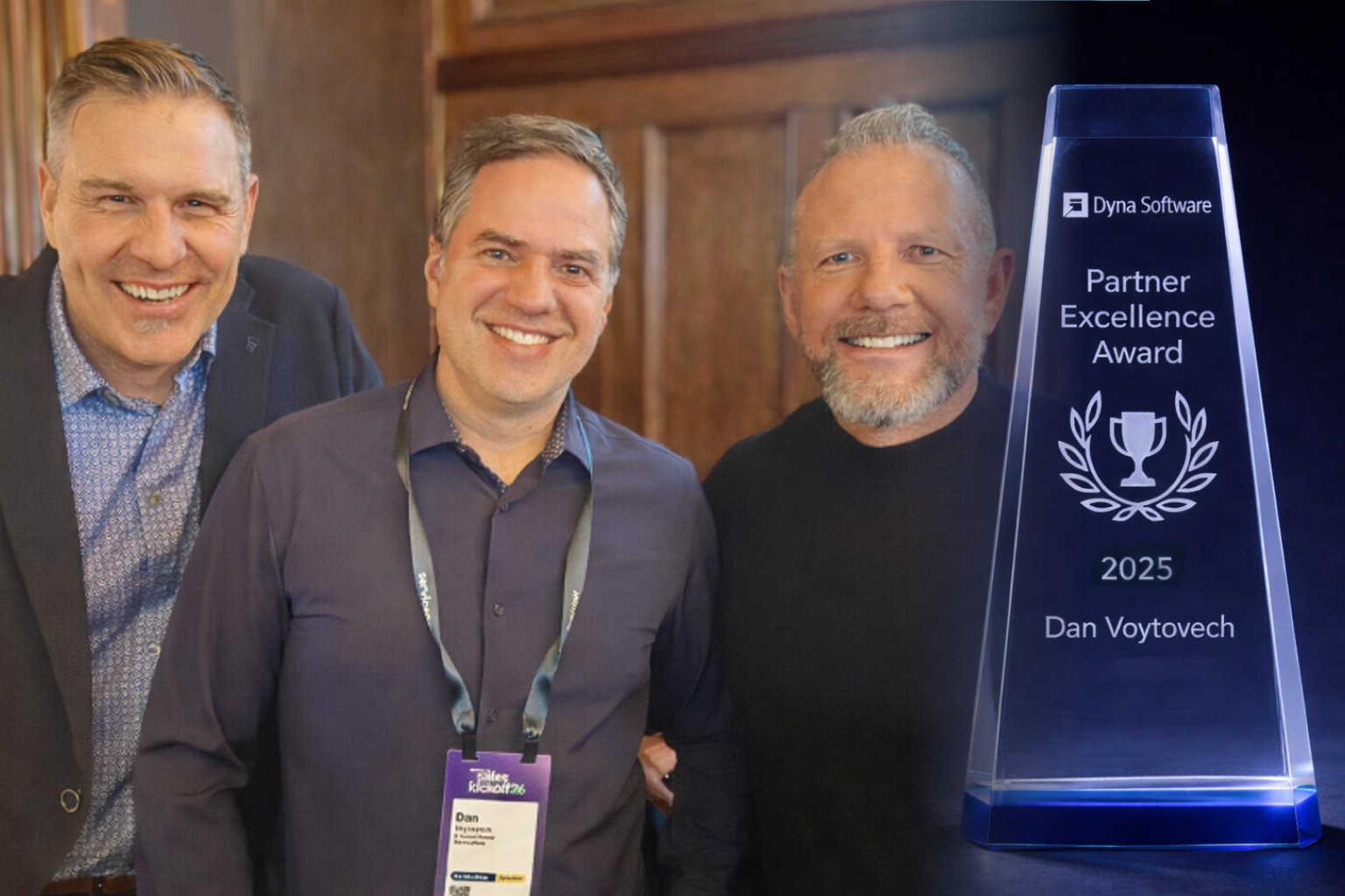 Dyna Software 2025 Partner Excellence Award Recipient