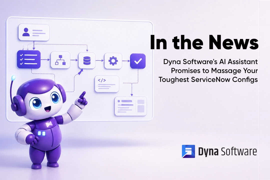 Dyna Software in the News: MachineBrief article ServiceNow AI Automation