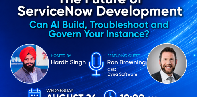 Postcast ServiceNow development
